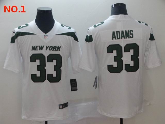 Men's New York Jets #33 Jamal Adams Jerseys-8